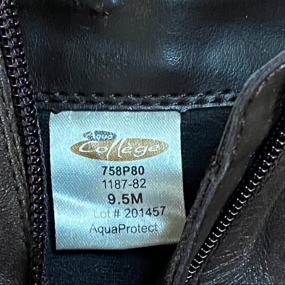 Brown leather ankle boots - Picture 6 of 6